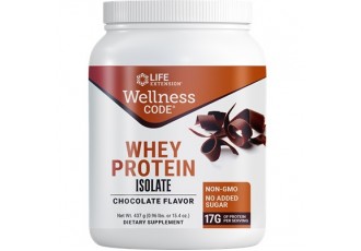 Life Extension Wellness Code™ Whey Protein Isolate Chocolate Flavor, 437g
